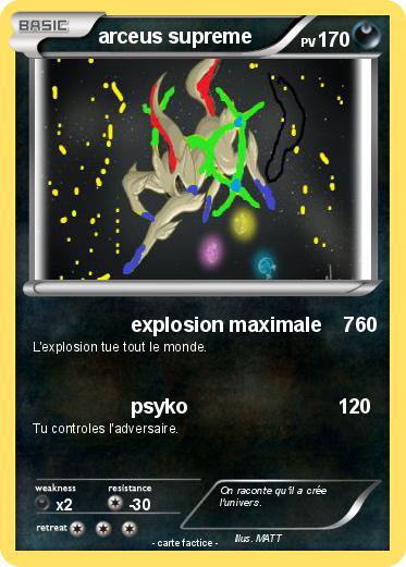 Pokemon arceus supreme