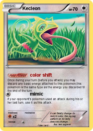 Pokemon Kecleon