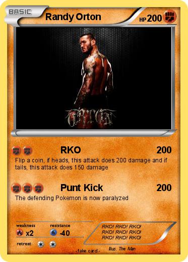 Pokemon Randy Orton