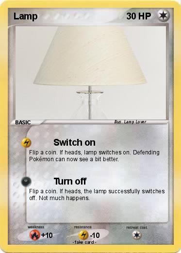 Pokemon Lamp