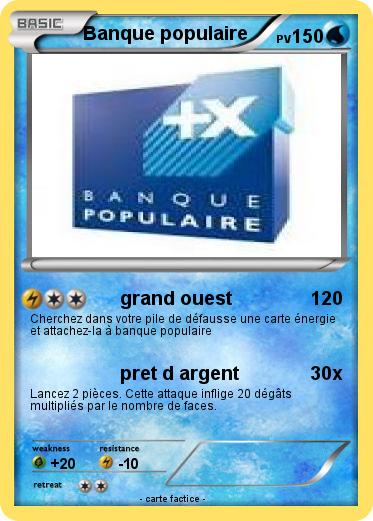 Pokemon Banque populaire