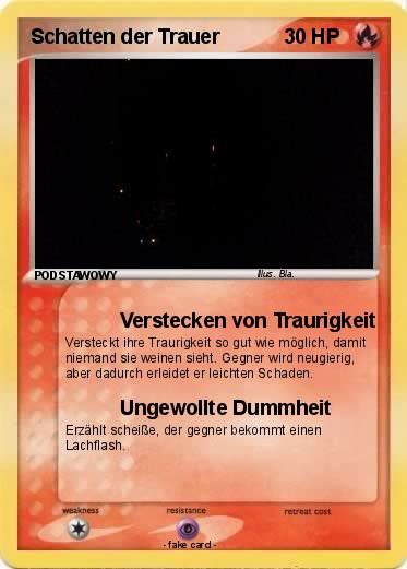 Pokemon Schatten der Trauer