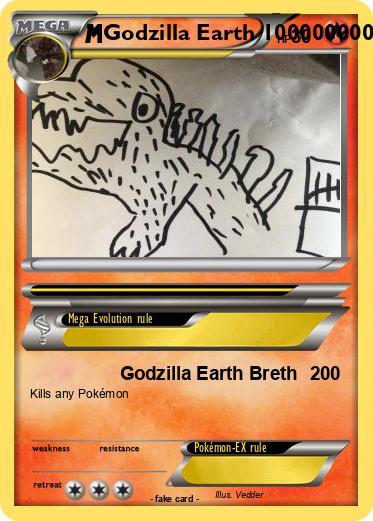 Pokemon Godzilla Earth 100000000000000000