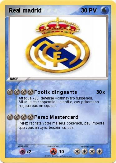 Pokemon Real madrid