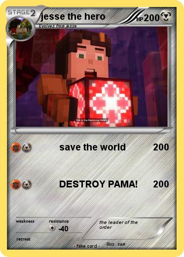 Pokemon jesse the hero