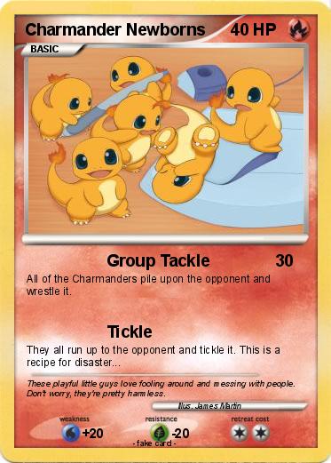 Pokemon Charmander Newborns