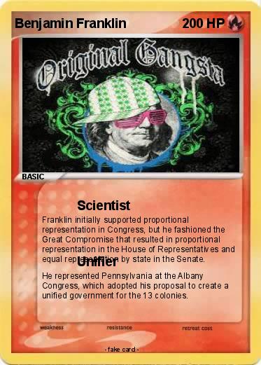 Pokemon Benjamin Franklin
