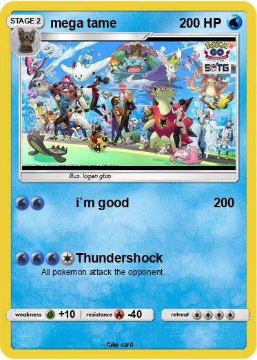 Pokemon mega tame