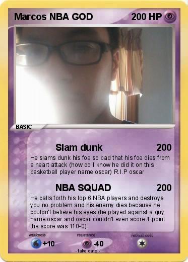 Pokemon Marcos NBA GOD