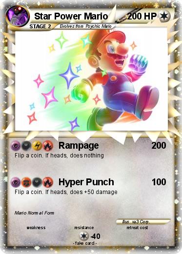 Pokemon Star Power Mario