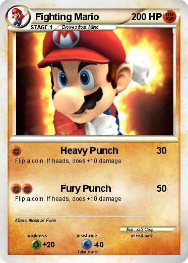 Pokemon Fighting Mario
