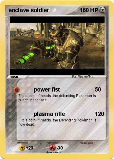 Pokemon enclave soldier