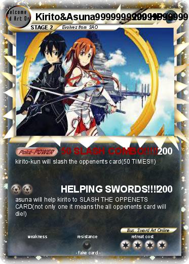 Pokemon Kirito&Asuna9999999999999999999999999999999999999999999999