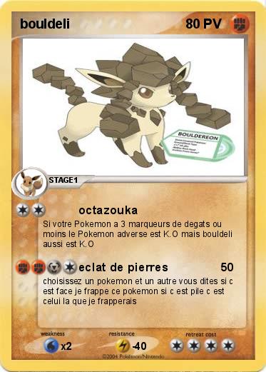 Pokemon bouldeli
