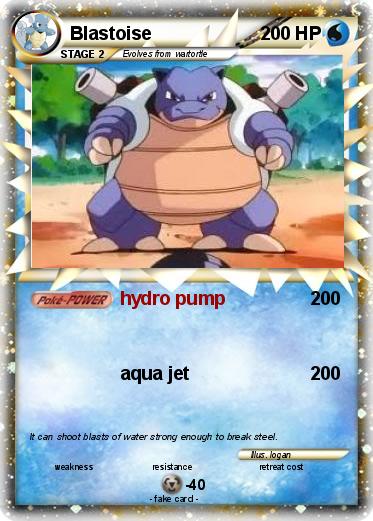 Pokemon Blastoise