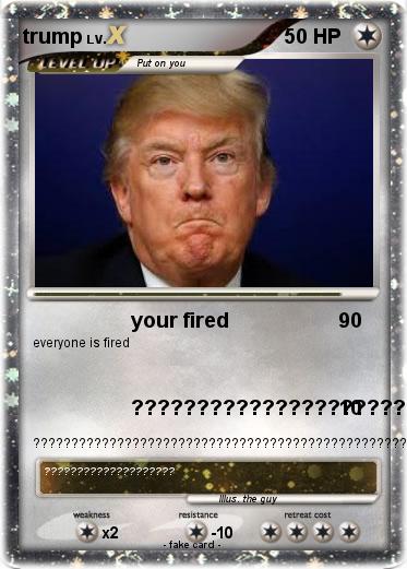 Pokemon trump