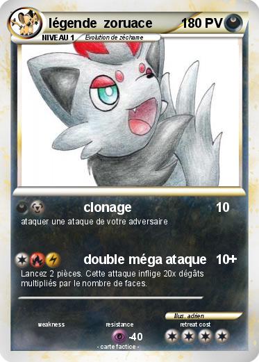 Pokemon légende  zoruace