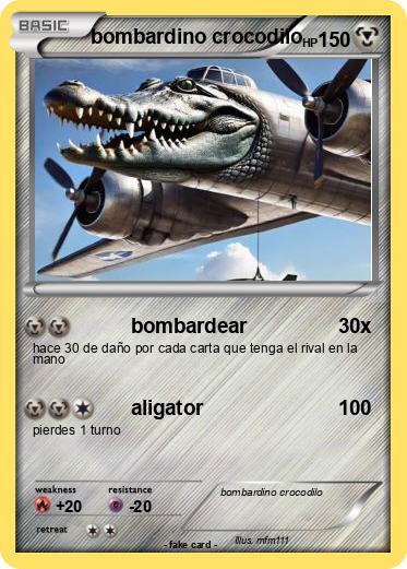 Pokemon bombardino crocodilo