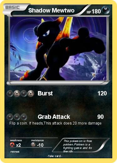 Pokemon Shadow Mewtwo