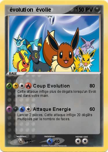 Pokemon  évolution  évolie
