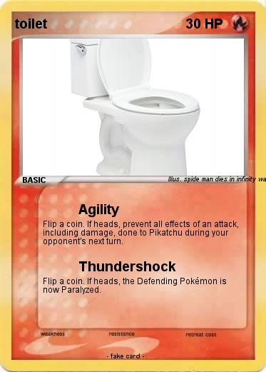 Pokemon toilet