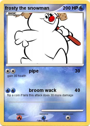 Pokemon frosty the snowman