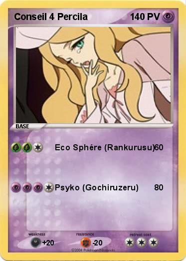 Pokemon Conseil 4 Percila