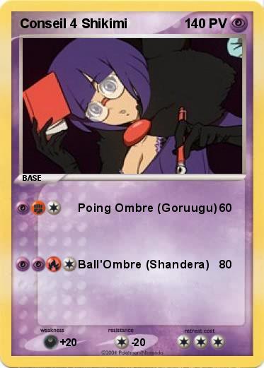 Pokemon Conseil 4 Shikimi