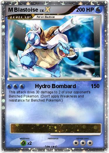 Pokemon M Blastoise