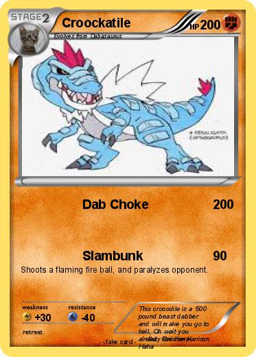 Pokemon Croockatile