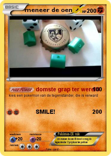 Pokemon meneer de oen