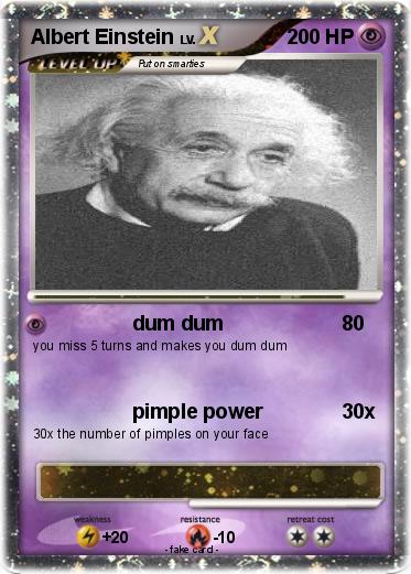 Pokemon Albert Einstein