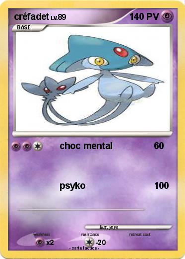 Pokemon créfadet
