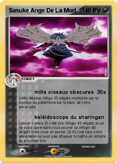 Pokemon Sasuke Ange De La Mort