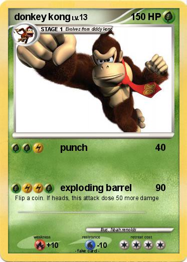 Pokemon donkey kong