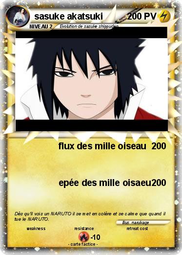 Pokemon sasuke akatsuki