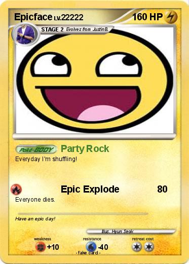 Pokemon Epicface