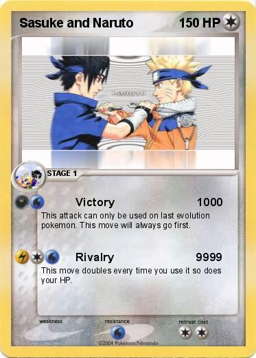 Pokemon Sasuke and Naruto