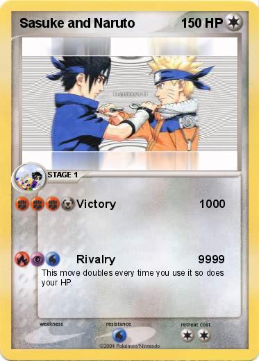 Pokemon Sasuke and Naruto