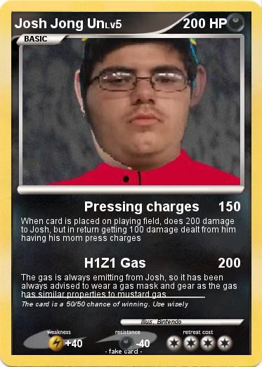 Pokemon Josh Jong Un