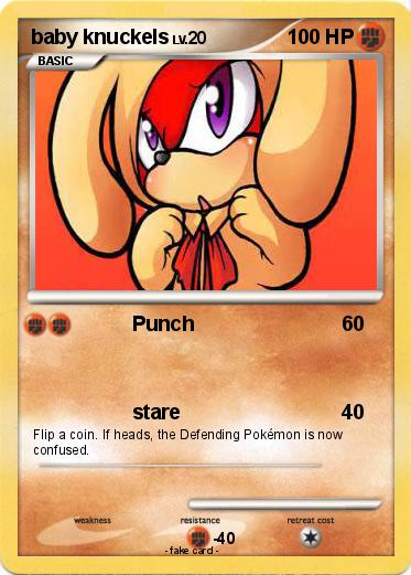 Pokemon baby knuckels