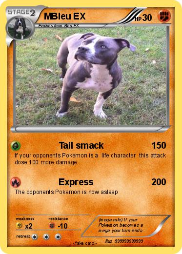 Pokemon MBleu EX
