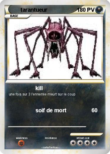 Pokemon tarantueur