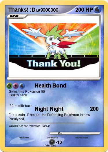 Pokemon Thanks! :D