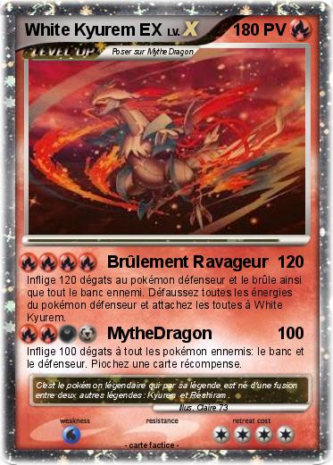 Pokemon White Kyurem EX