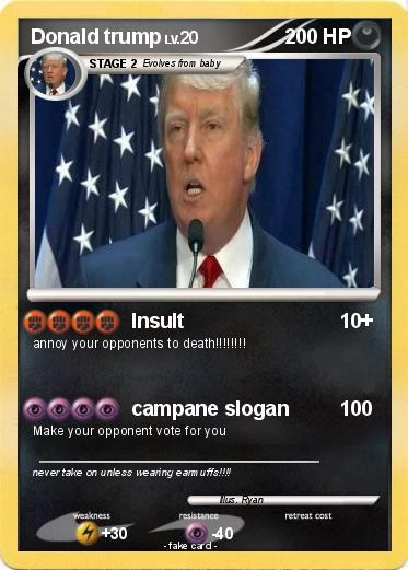 Pokemon Donald trump