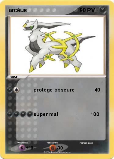 Pokemon arcéus