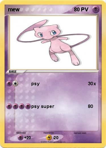 Pokemon mew