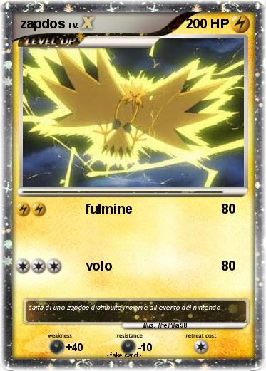 Pokemon zapdos