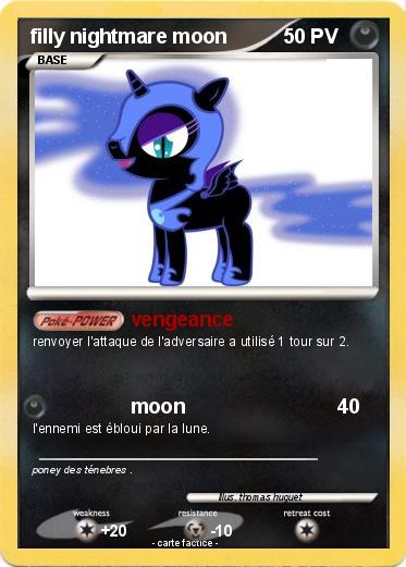 Pokemon filly nightmare moon